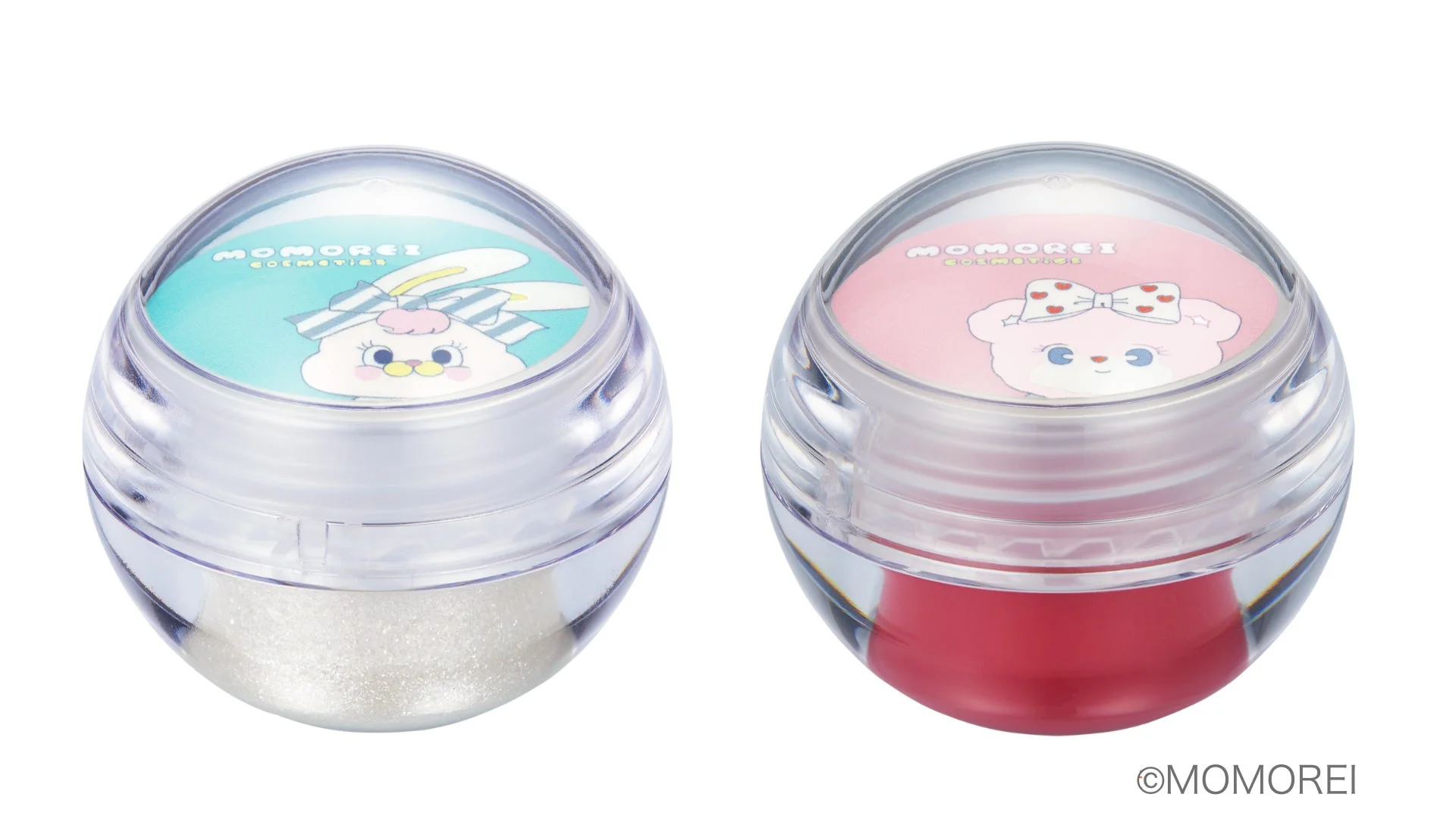 モモレイコスメティックス リップ＆ハイライト、リップ＆チーク