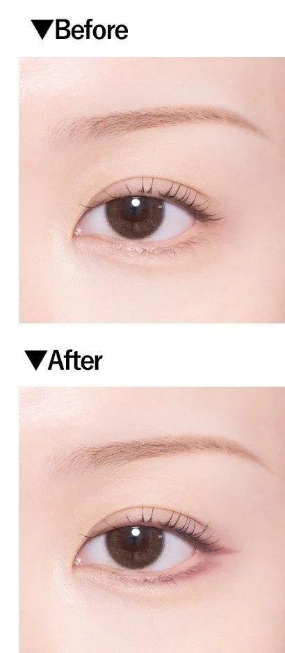 目元、メイク、ビフォーアフター、コスメ、美容、アイライナー、比較