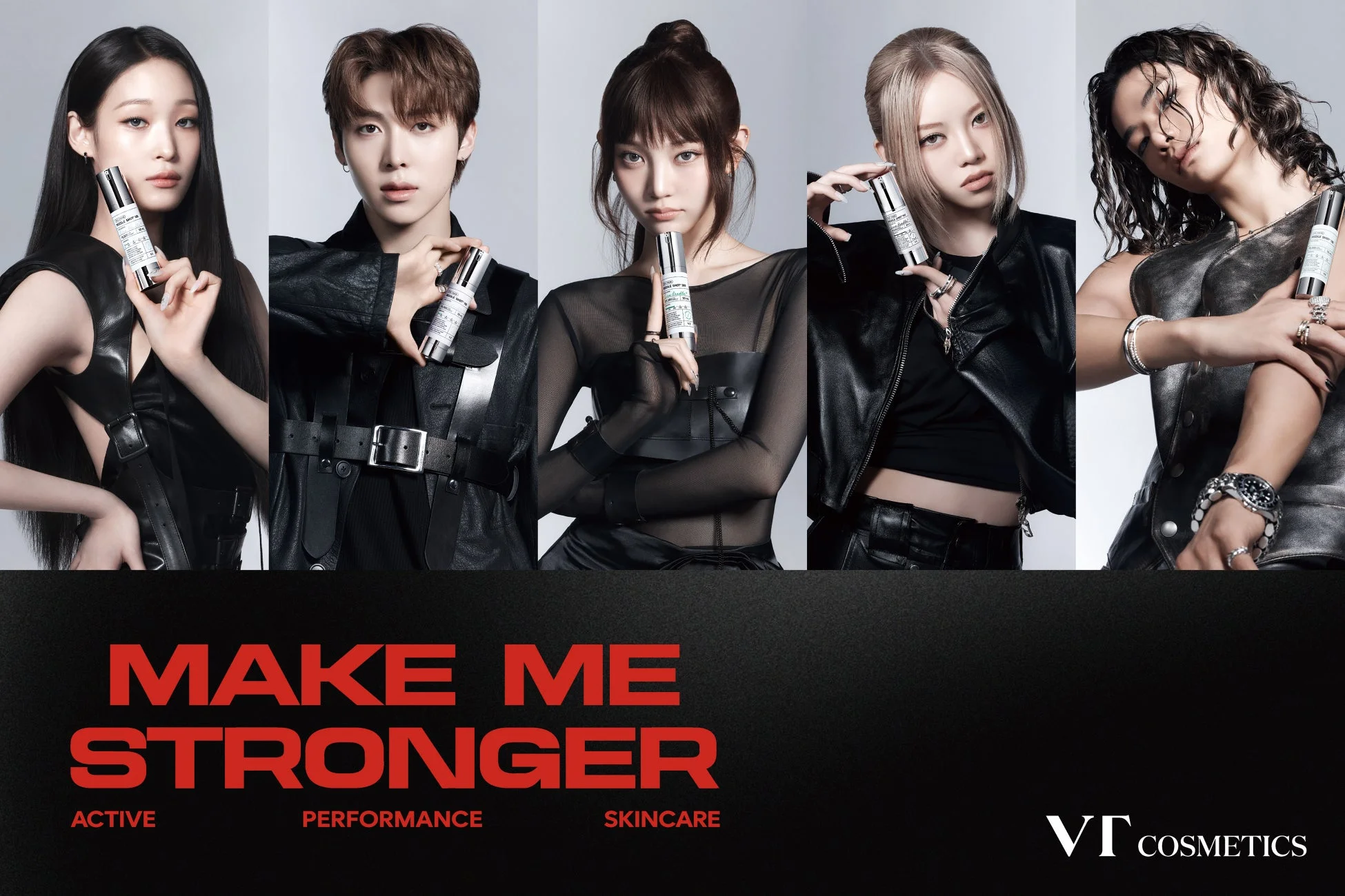 VT COSMETICSとALLDAY PROJECTの広告イメージ