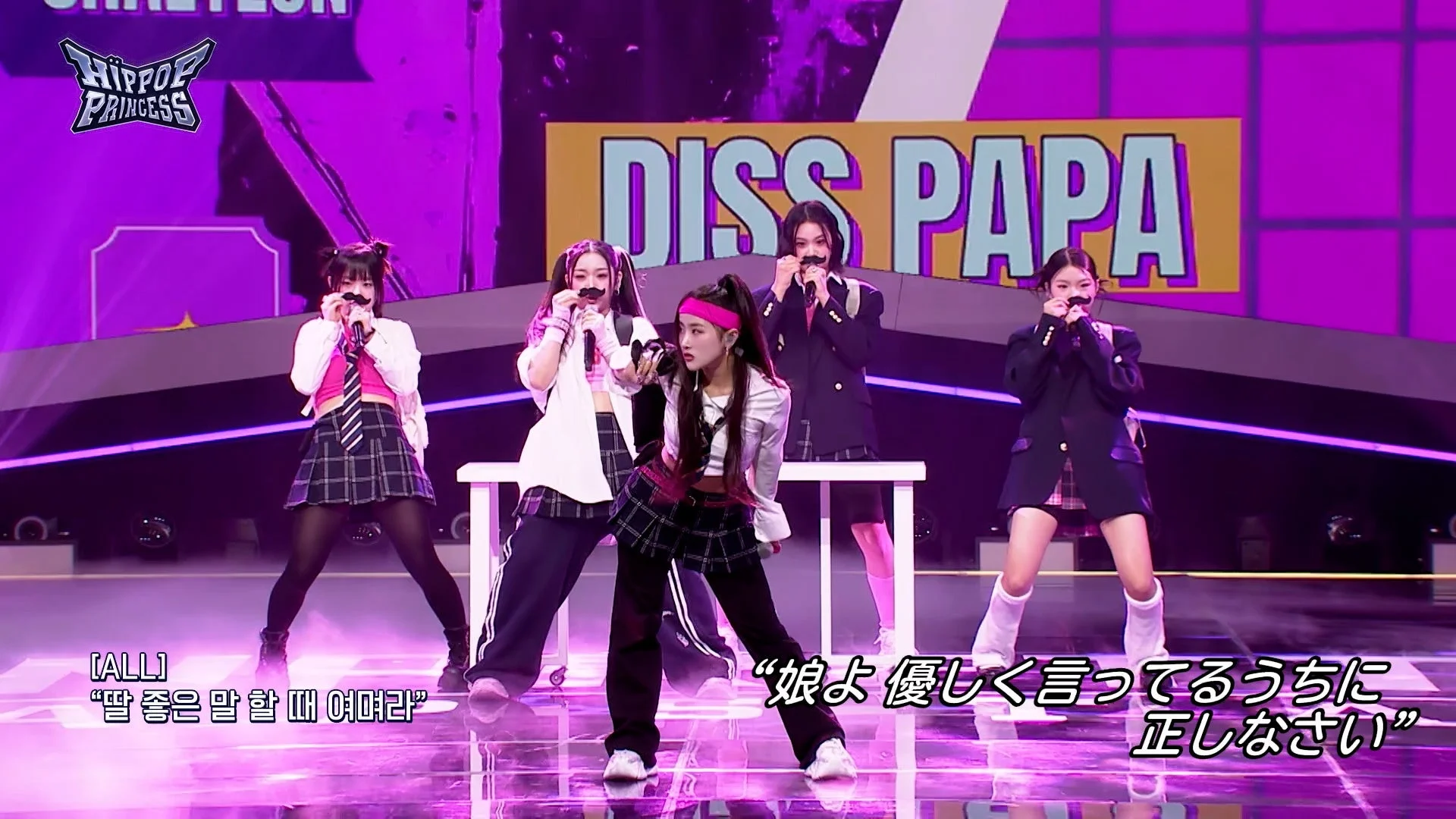 Bチームの圧巻のステージ