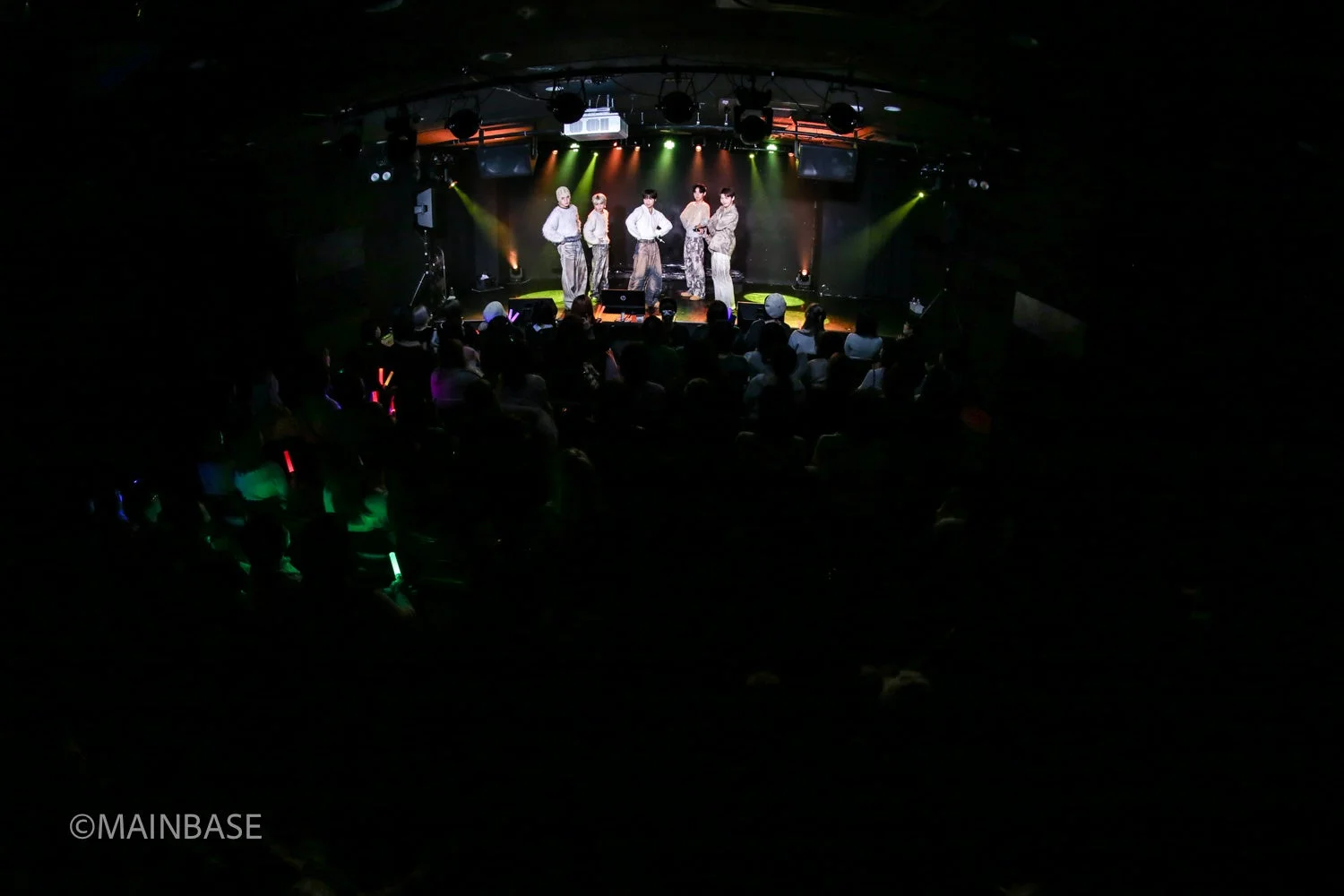 ライブ会場の様子