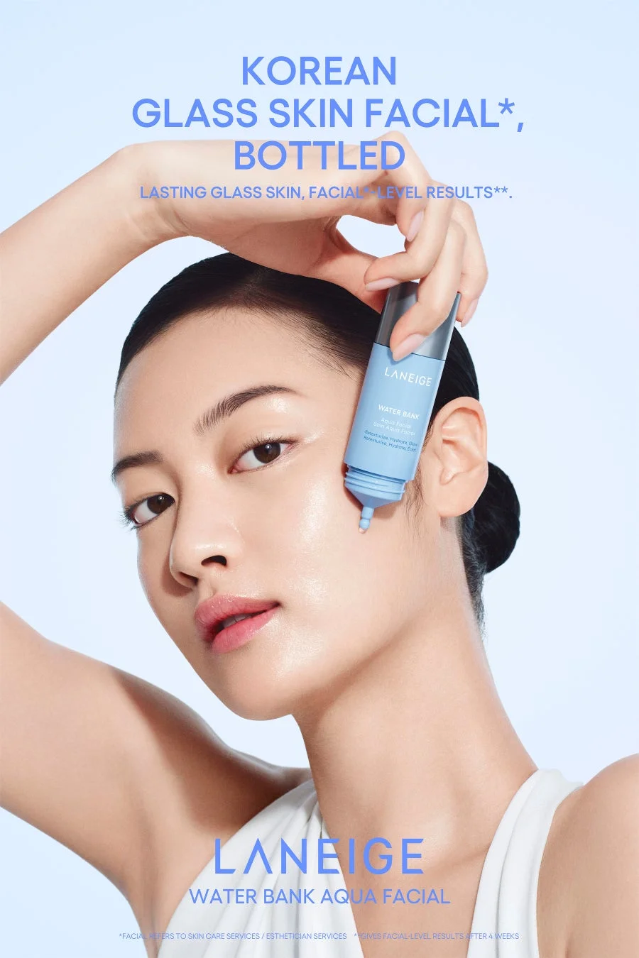 モデルが製品を使用している画像