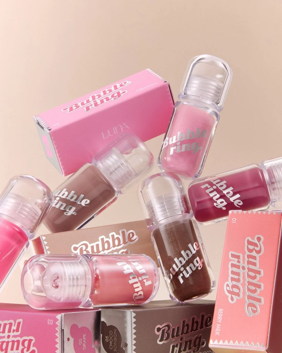 LUNA Bubble ring グロス製品