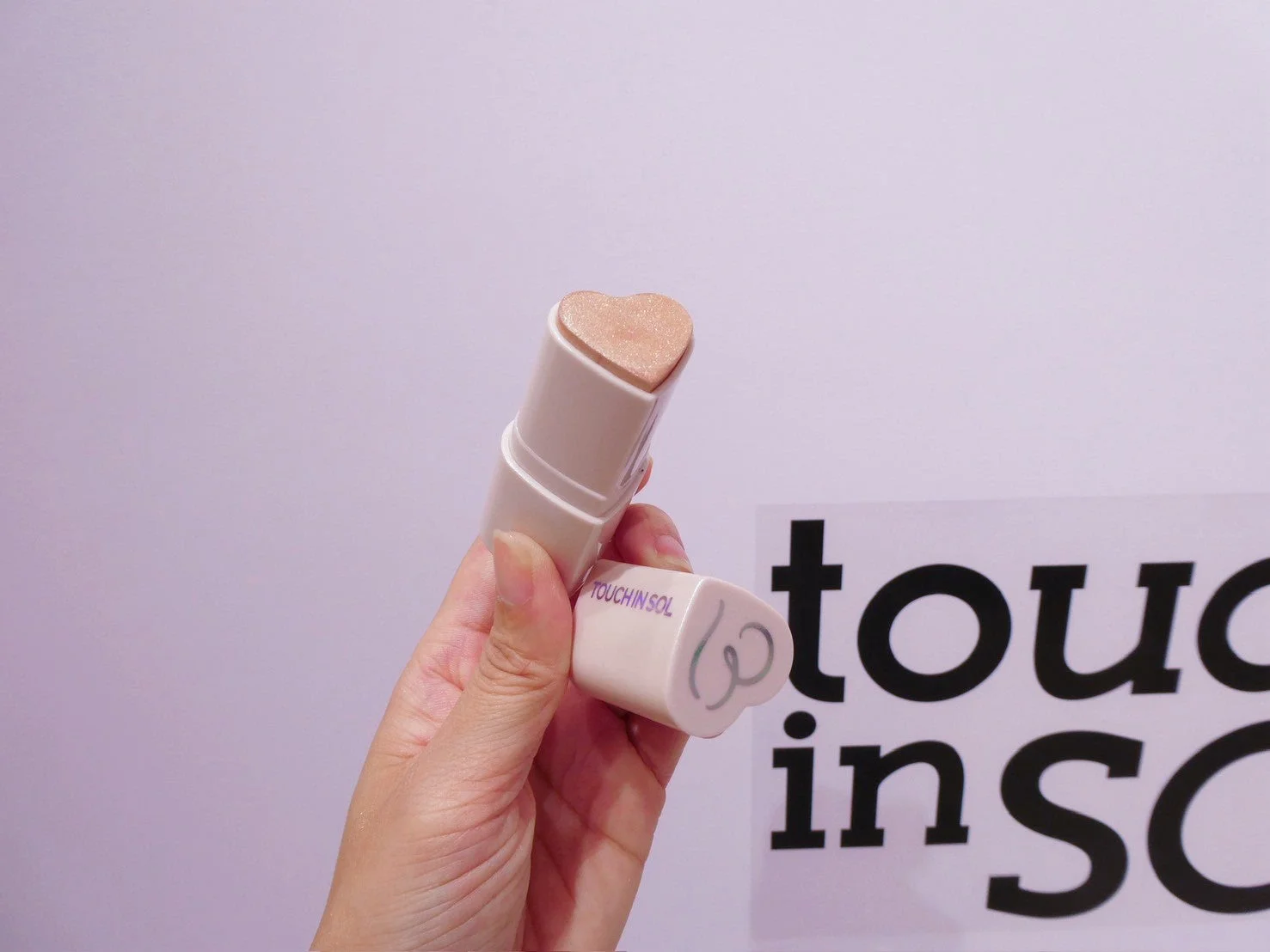 touch in SOLのハート型ハイライター