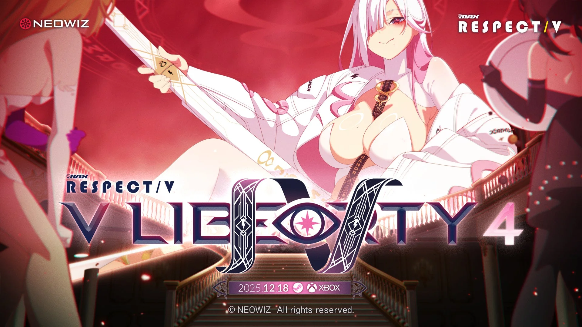 『DJMAX RESPECT V』の『V LIBERTY Ⅳ』のプロモーションビジュアル