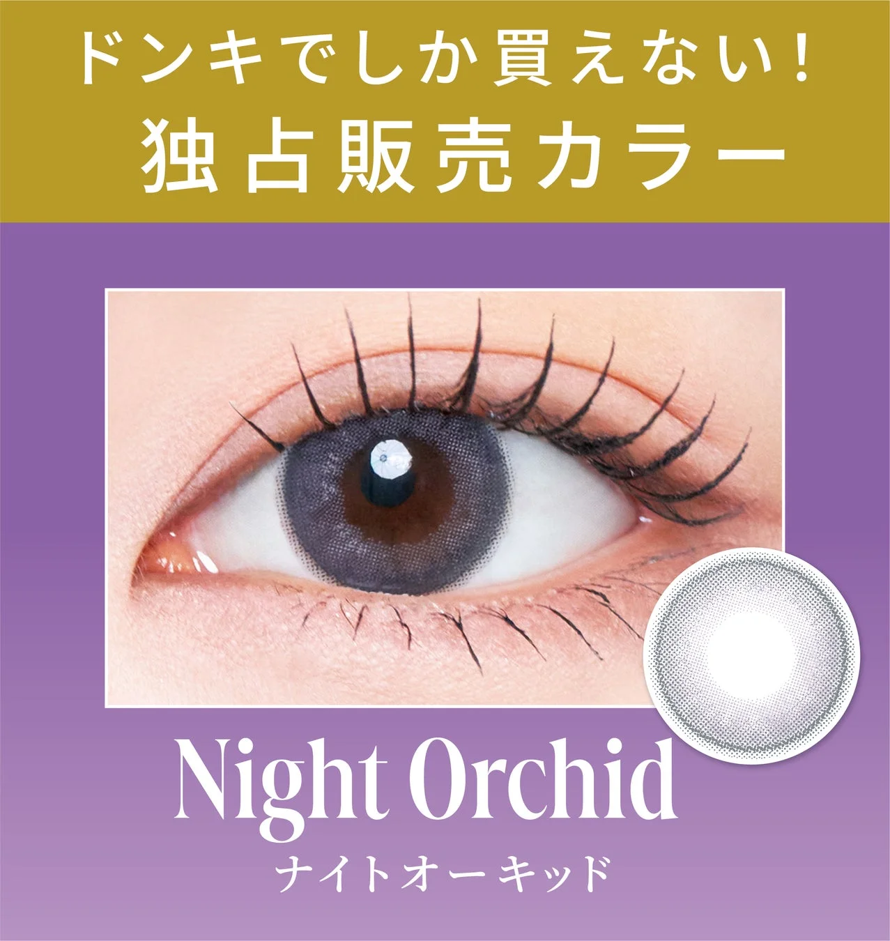 ドンキ限定カラー ナイトオーキッド