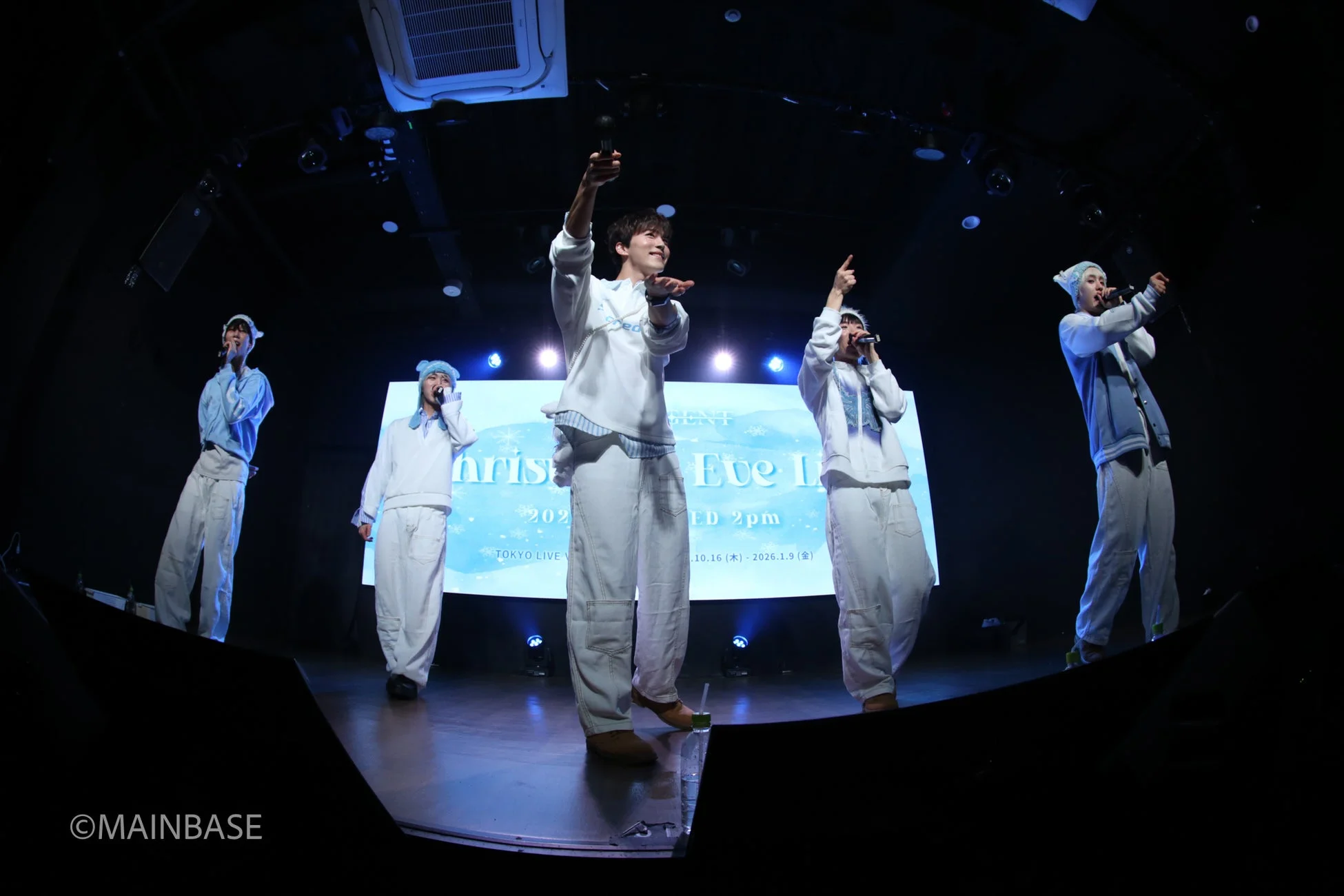 クリスマスイブライブの様子