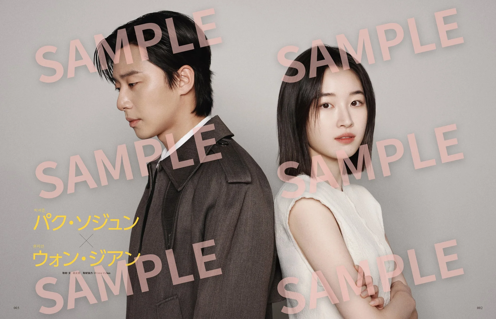 パク・ソジュンとウォン・ジアン