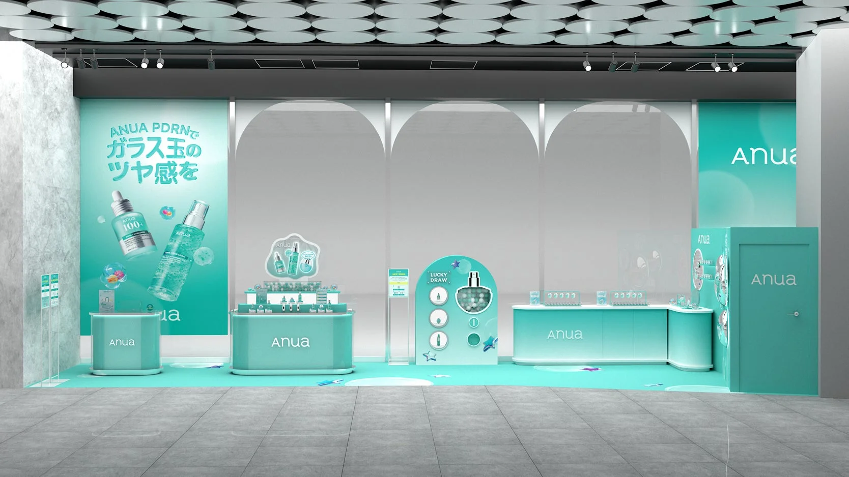 Anua POPUPイベントの様子