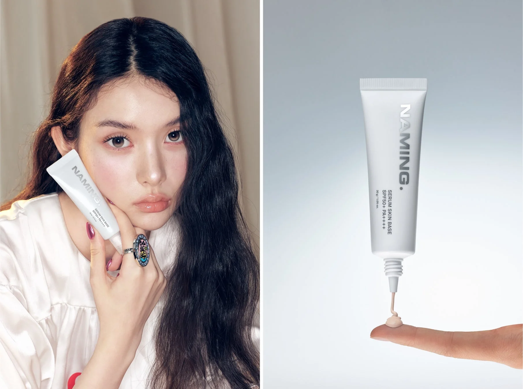 NAMING. SERUM SKIN BASE