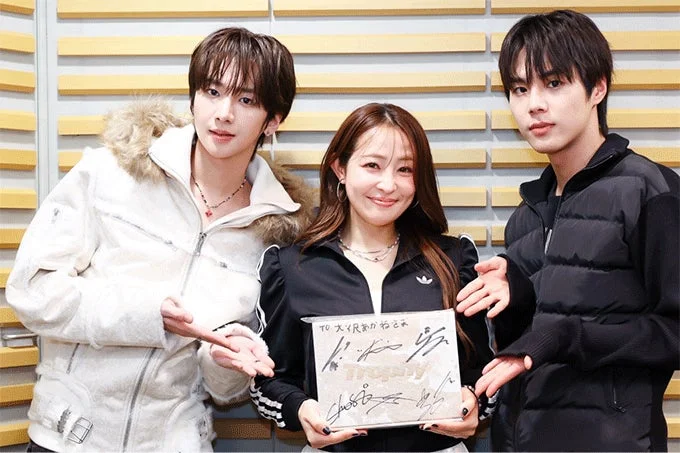 大沢あかねさんと82MAJORのファン・ソンビンさん、ナム・ソンモさん