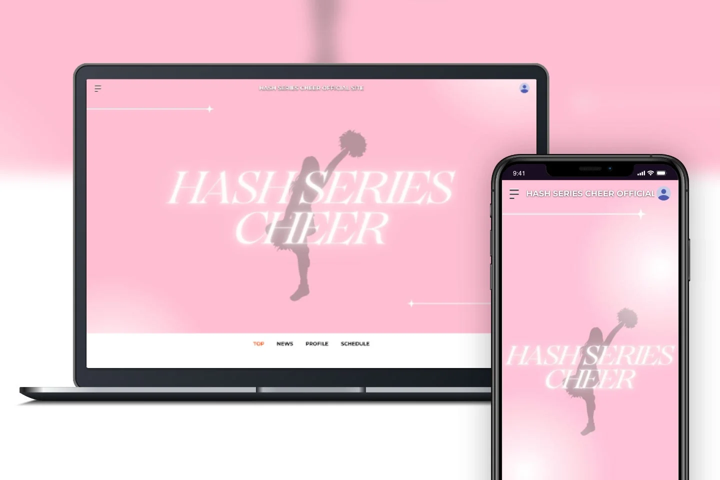 HASH SERIES CHEER OFFICIAL SITE