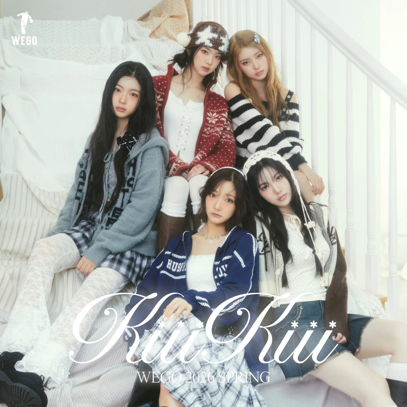 WEGO 2026 SPRINGビジュアルモデルに就任したKiiiKiii