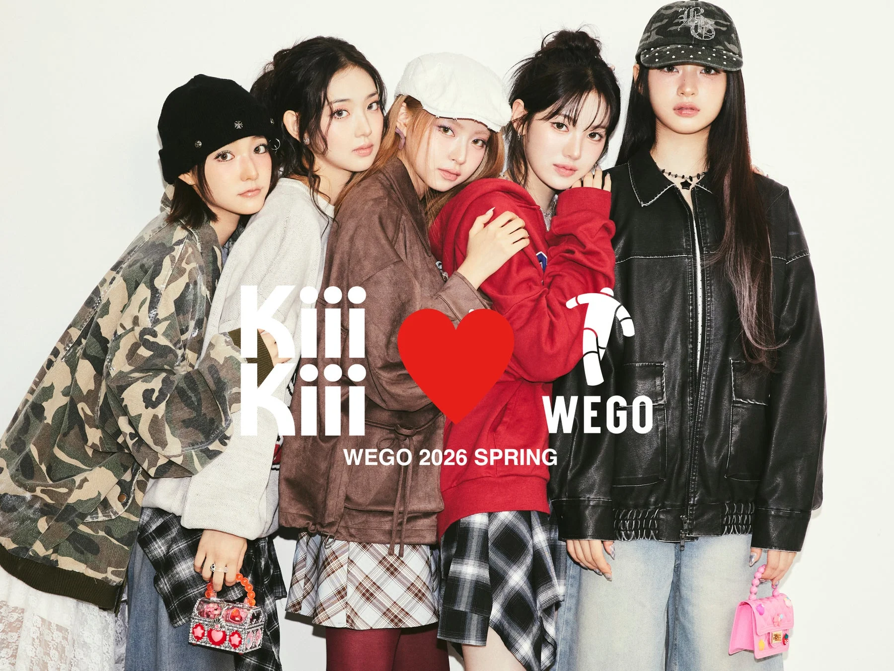 WEGO 2026 SPRING KiiiKiii グループショット
