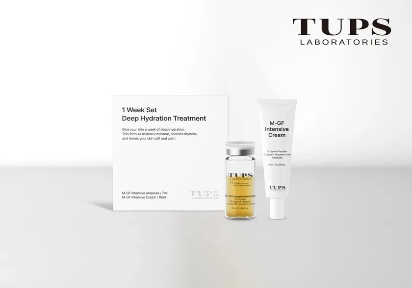 TUPS Deep Hydration Treatment 1-Week Set