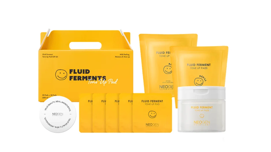 フルイドフォーメントトーンアップパッドセット