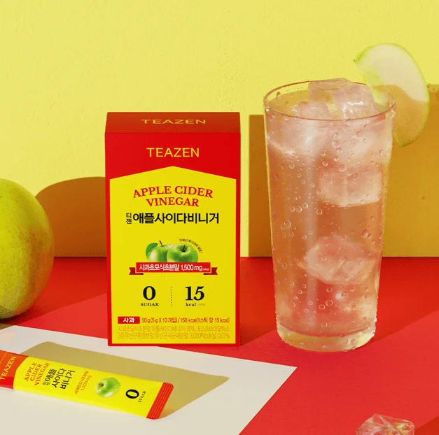 TEAZENのアップルサイダービネガー製品