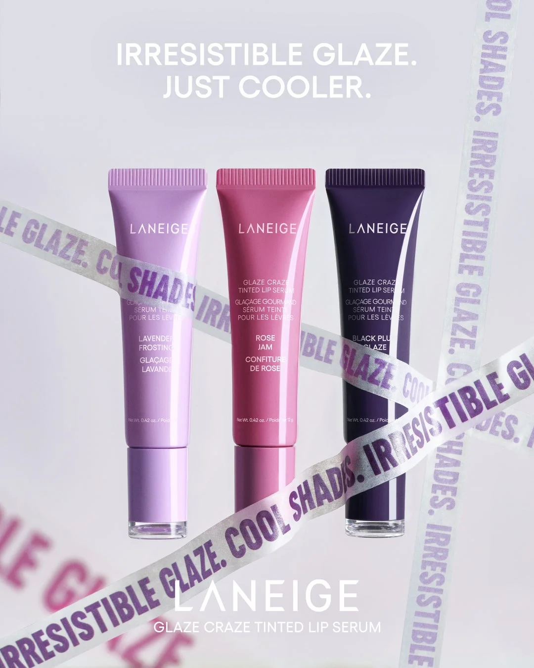 LANEIGE GLAZE CRAZE TINTED LIP SERUM 新色・限定色