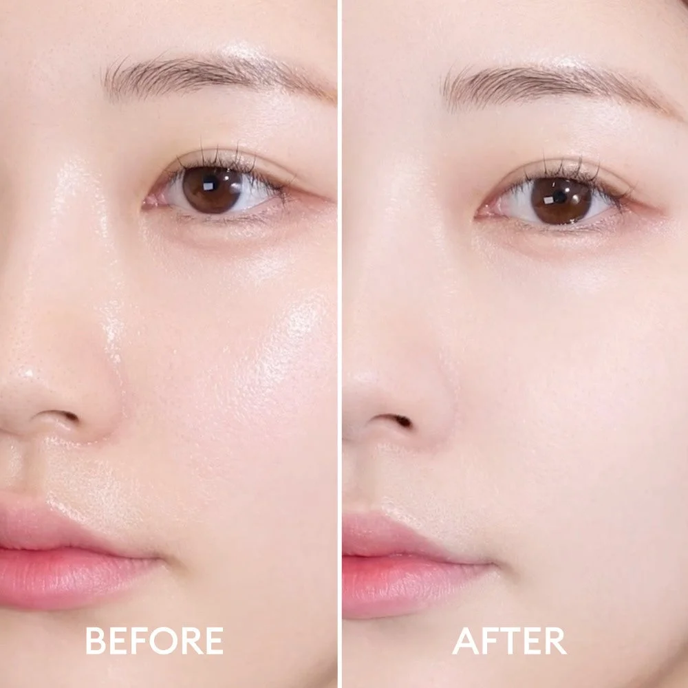 ビフォーアフターの肌