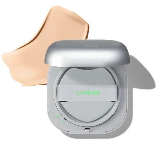 LANEIGEのクッションファンデーションと、その色見本