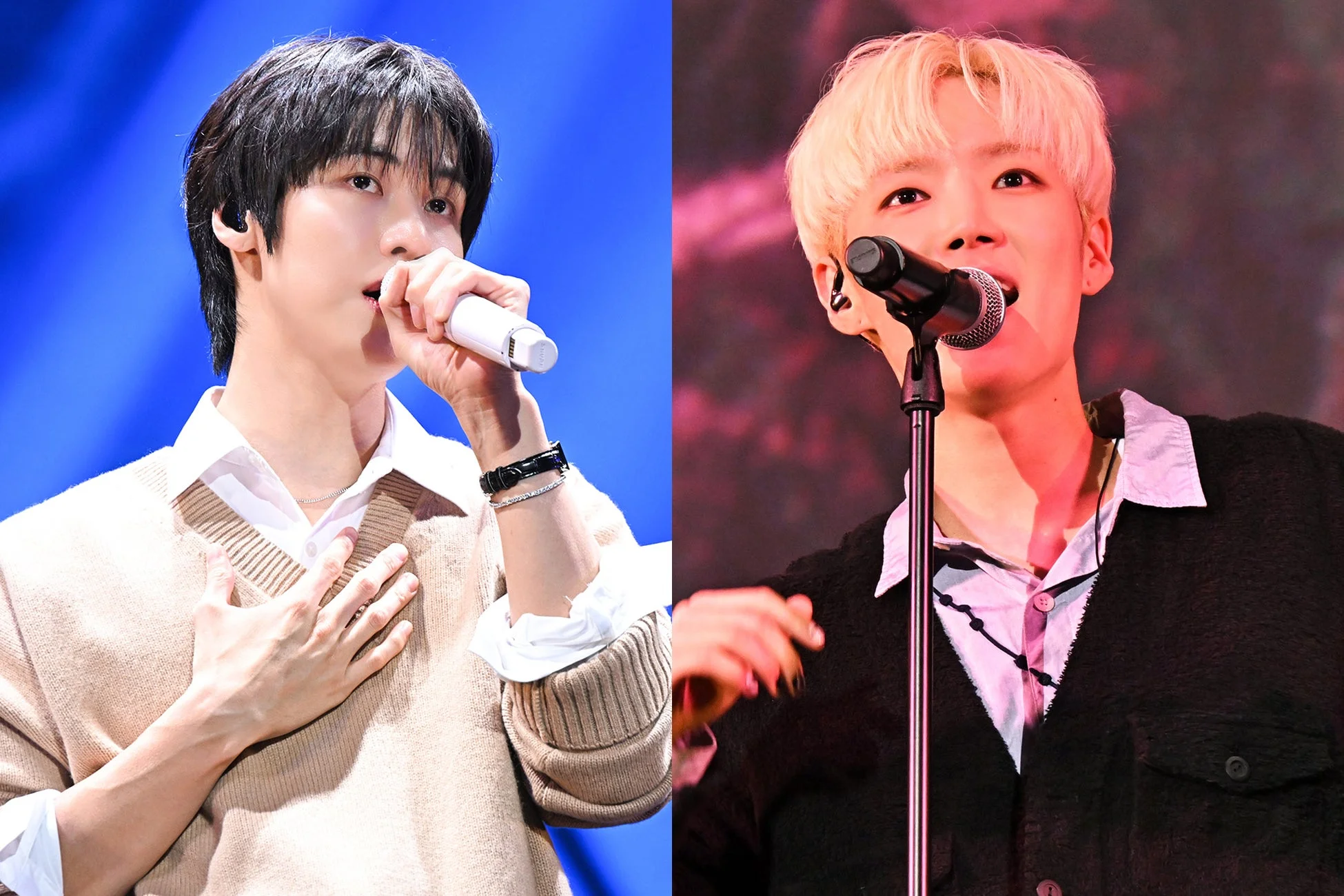 ハ・ユジュンさんとイ・スンヒョプさんのイベントステージ