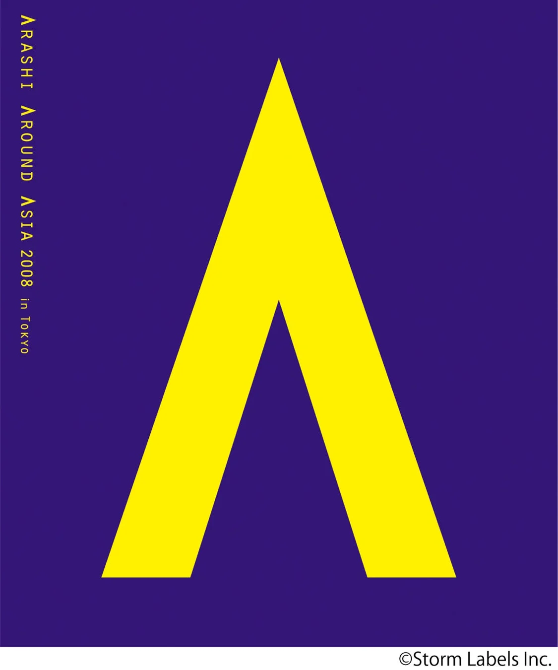 嵐「ARASHI AROUND ASIA 2008 in TOKYO」のジャケットデザイン