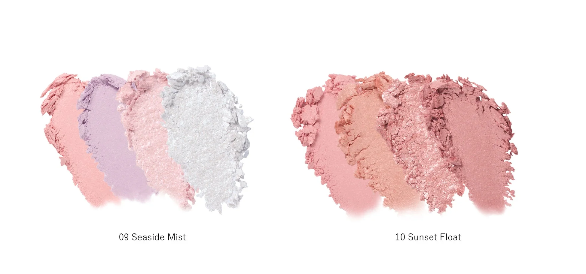 ペタル フロート アイパレット スウォッチ