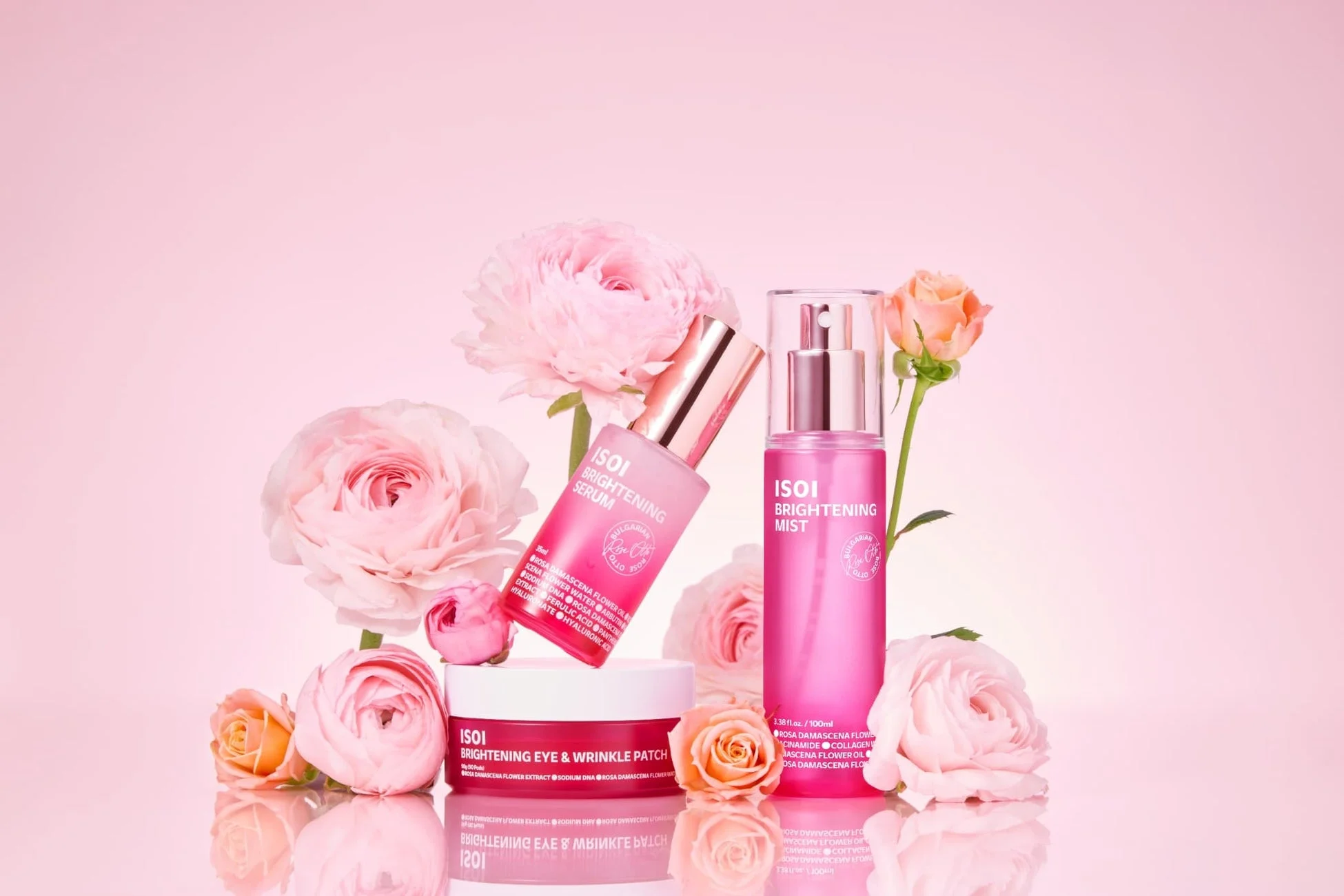 ISOI ブライトニングラインの製品集合写真